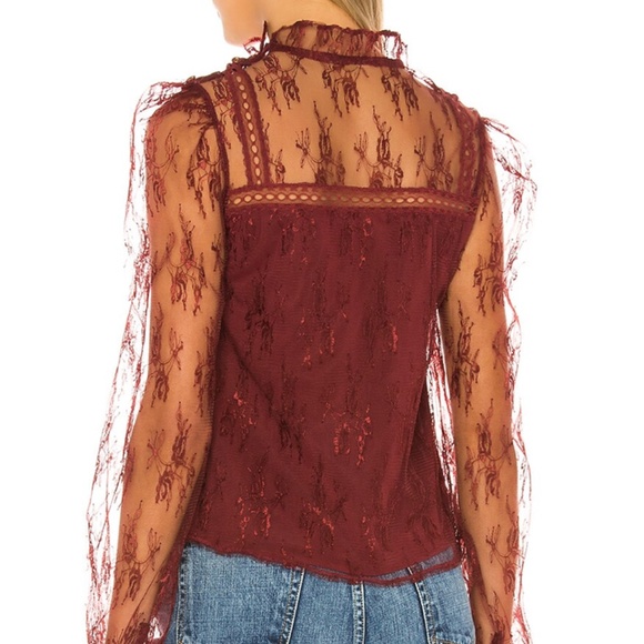 Tularosa Lizzie Top Cabernet size MD - Picture 4 of 5